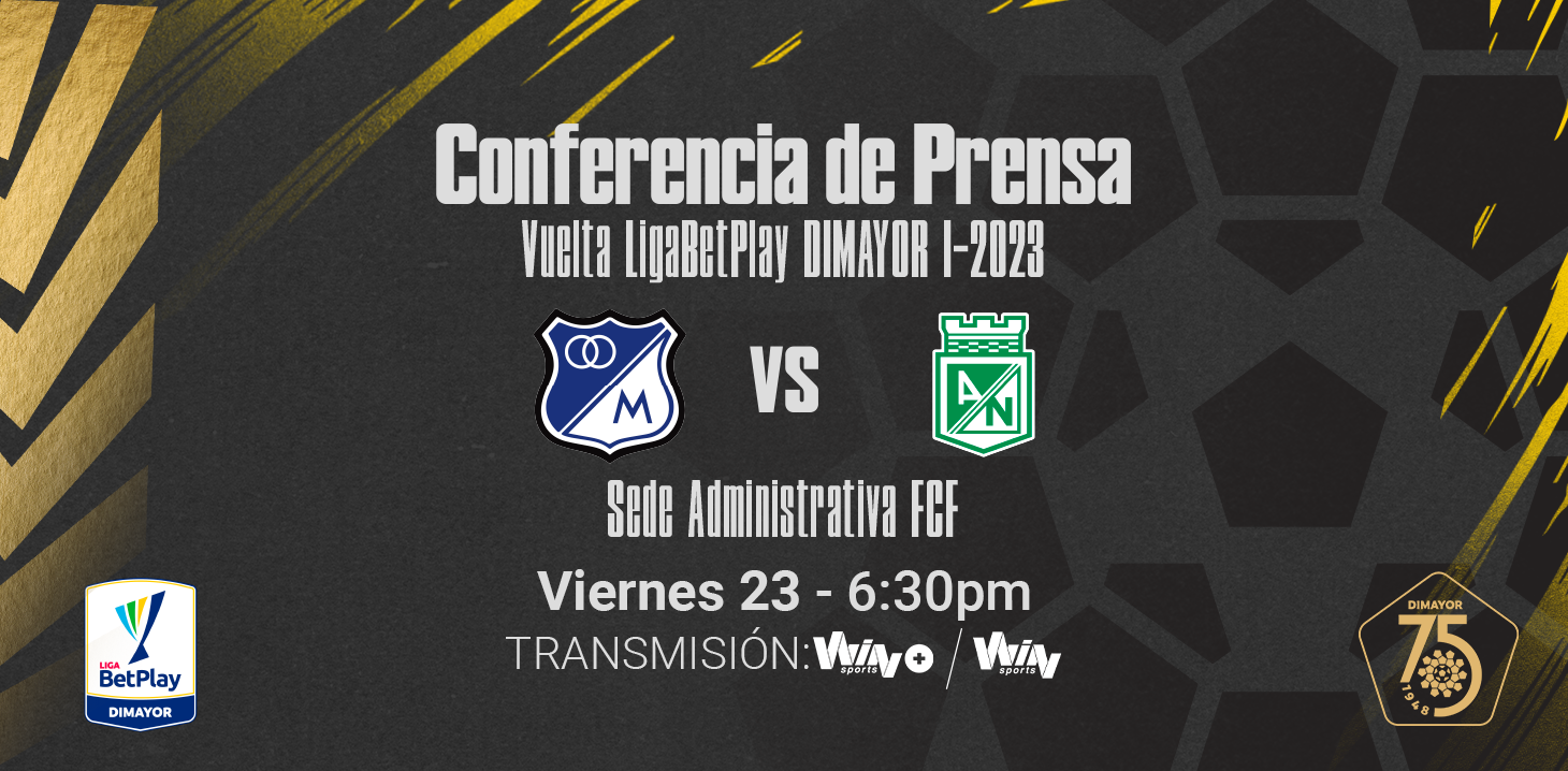 Conferencia de prensa Liga BetPlay DIMAYOR I-2023