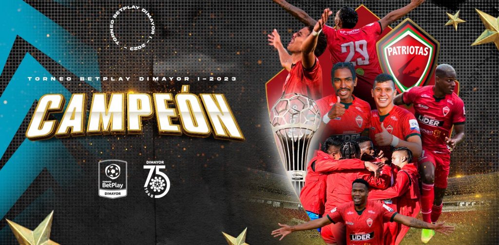 Patriotas FC campeón Torneo BetPlay DIMAYOR I-2023