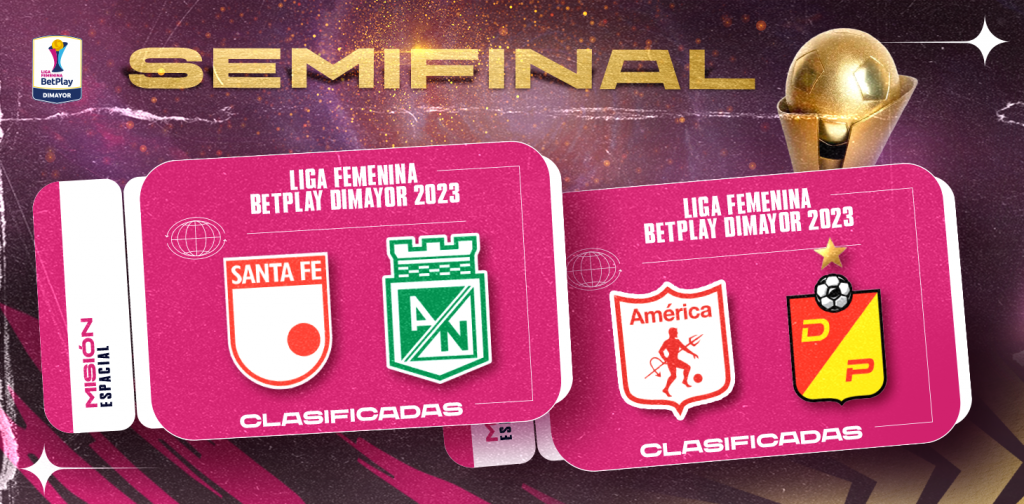 Clasificados semifinales liga fem 23