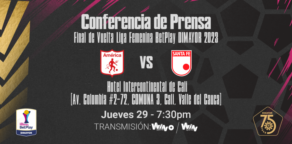 Conferencia de prensa Liga Femenina DIMAYOR 2023