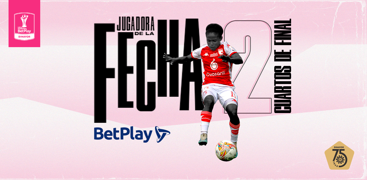 Jugadora BetPlay cuartos vuelta